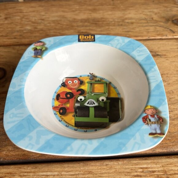 Bob the Builder Melamine Children’s Bowls Set Of 2 - Picture 4 of 10
